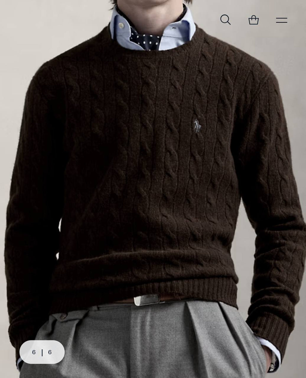 SAÇ ÖRGÜ POLO KAZAK